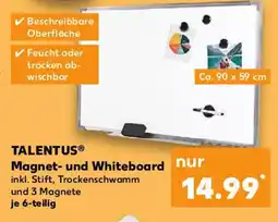 Kaufland TALENTUS Magnet- und Whiteboard Angebot