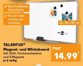 Kaufland TALENTUS Magnet- und Whiteboard Angebot