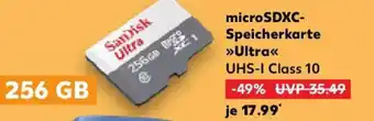 Kaufland SanDisk microSDXC Speicherkarte Ultra Angebot