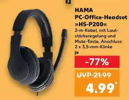 Kaufland HAMA PC-Office-Headset HS-P200 Angebot
