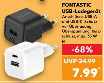 Kaufland FONTASTIC USB-Ladegerät Angebot