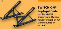 Kaufland SWITCH ON Laptopständer Angebot