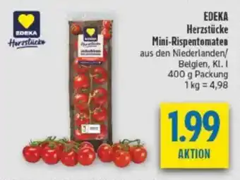 diska EDEKA Herzstücke Mini-Rispentomaten Angebot