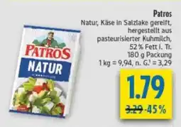diska Patros Käse Angebot