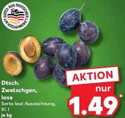 Kaufland Dtsch. Zwetschgen, lose Angebot