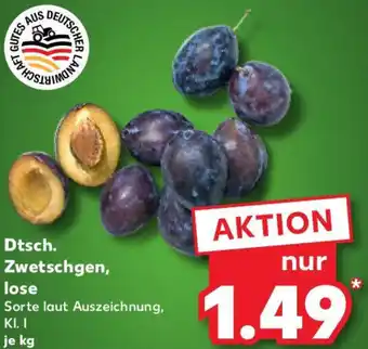 Kaufland Dtsch. Zwetschgen, lose Angebot