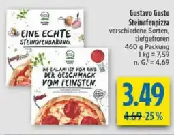 diska Gustavo Gusto Steinofenpizza Angebot