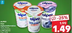 Kaufland ALPRO Soja- Joghurtalternative Angebot
