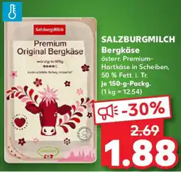 Kaufland SALZBURGMILCH Bergkäse Angebot