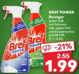 Kaufland BREF POWER Reiniger Angebot