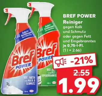 Kaufland BREF POWER Reiniger Angebot