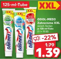 Kaufland ODOL-MED3 Zahncreme XXL Angebot