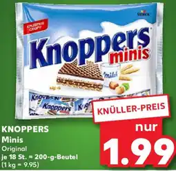Kaufland KNOPPERS Minis Original Angebot