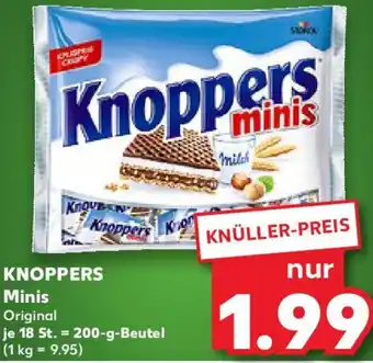 Kaufland KNOPPERS Minis Original Angebot