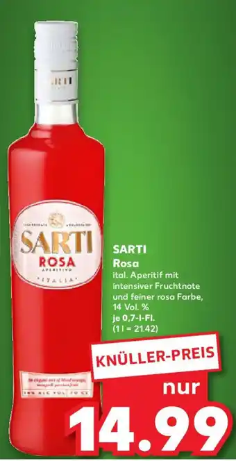 Kaufland SARTI Rosa Angebot