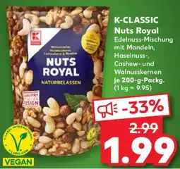 Kaufland K-CLASSIC Nuts Royal Angebot