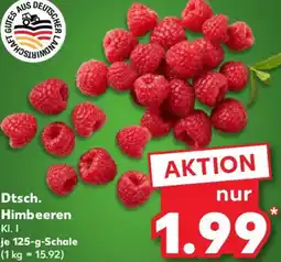 Kaufland Dtsch. Himbeeren Angebot