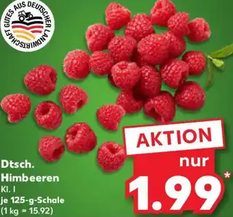Kaufland Dtsch. Himbeeren Angebot