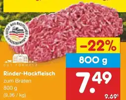Netto Marken-Discount GUT PONHOLZ Rinder-Hackfleisch Angebot