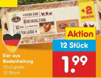 Netto Marken-Discount Eier aus Bodenhaltung Angebot