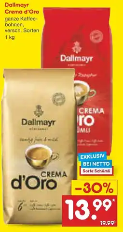 Netto Marken-Discount Dallmayr Crema d'Oro Angebot