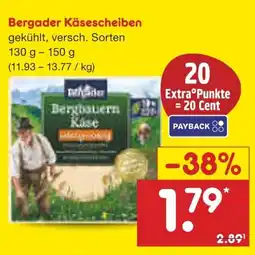 Netto Marken-Discount Bergader Käsescheiben Angebot