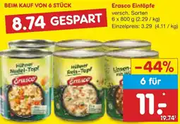 Netto Marken-Discount Erasco Eintöpfe Angebot