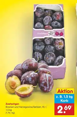 Netto Marken-Discount Zwetschgen Angebot