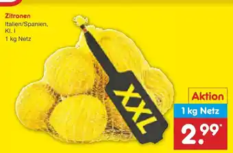 Netto Marken-Discount Zitronen Angebot