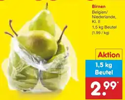 Netto Marken-Discount Birnen Angebot