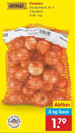 Netto Marken-Discount HEIMAT Zwiebeln Angebot