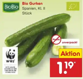 Netto Marken-Discount Bio Gurken Angebot