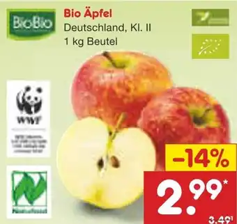 Netto Marken-Discount Bio Äpfel Angebot