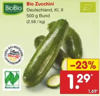 Netto Marken-Discount Bio Zucchini Angebot