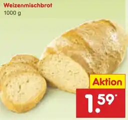 Netto Marken-Discount Weizenmischbrot ` Angebot