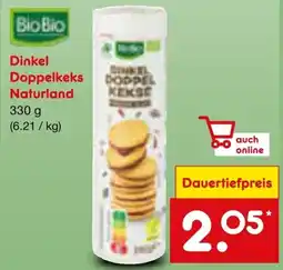 Netto Marken-Discount Dinkel Doppelkeks Naturland Angebot
