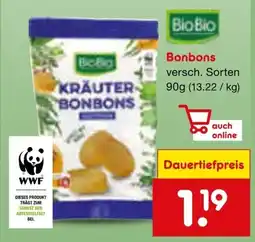 Netto Marken-Discount Bio Bio Bonbons Angebot