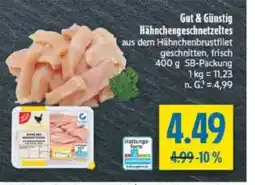 diska Gut & Günstig Hähnchengeschnetzeltes Angebot