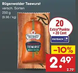 Netto Marken-Discount Rügenwalder Teewurst Angebot