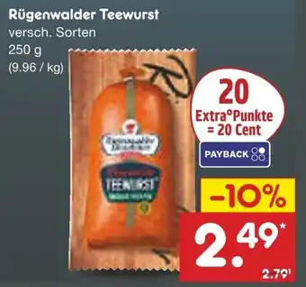 Netto Marken-Discount Rügenwalder Teewurst Angebot