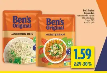 diska Ben's Original Express Reis Angebot