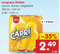 Netto Marken-Discount Langnese Stieleis Angebot