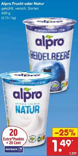 Netto Marken-Discount Alpro Frucht oder Natur Angebot