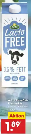 Netto Marken-Discount Arla laktosefreie Angebot