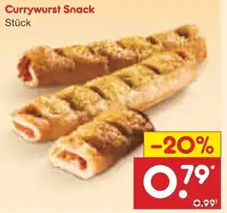 Netto Marken-Discount Currywurst Snack Angebot