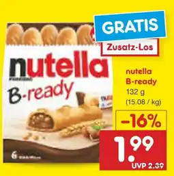Netto Marken-Discount nutella B-ready Angebot