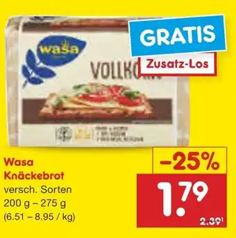 Netto Marken-Discount Wasa Knäckebrot Angebot