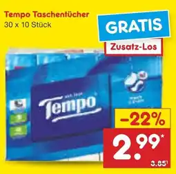 Netto Marken-Discount Tempo Taschentücher Angebot