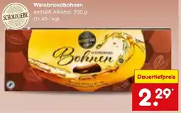 Netto Marken-Discount SCHOKOLIEBE Weinbrandbohnen Angebot