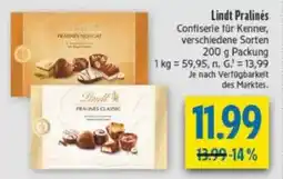 diska Lindt Pralinés Angebot